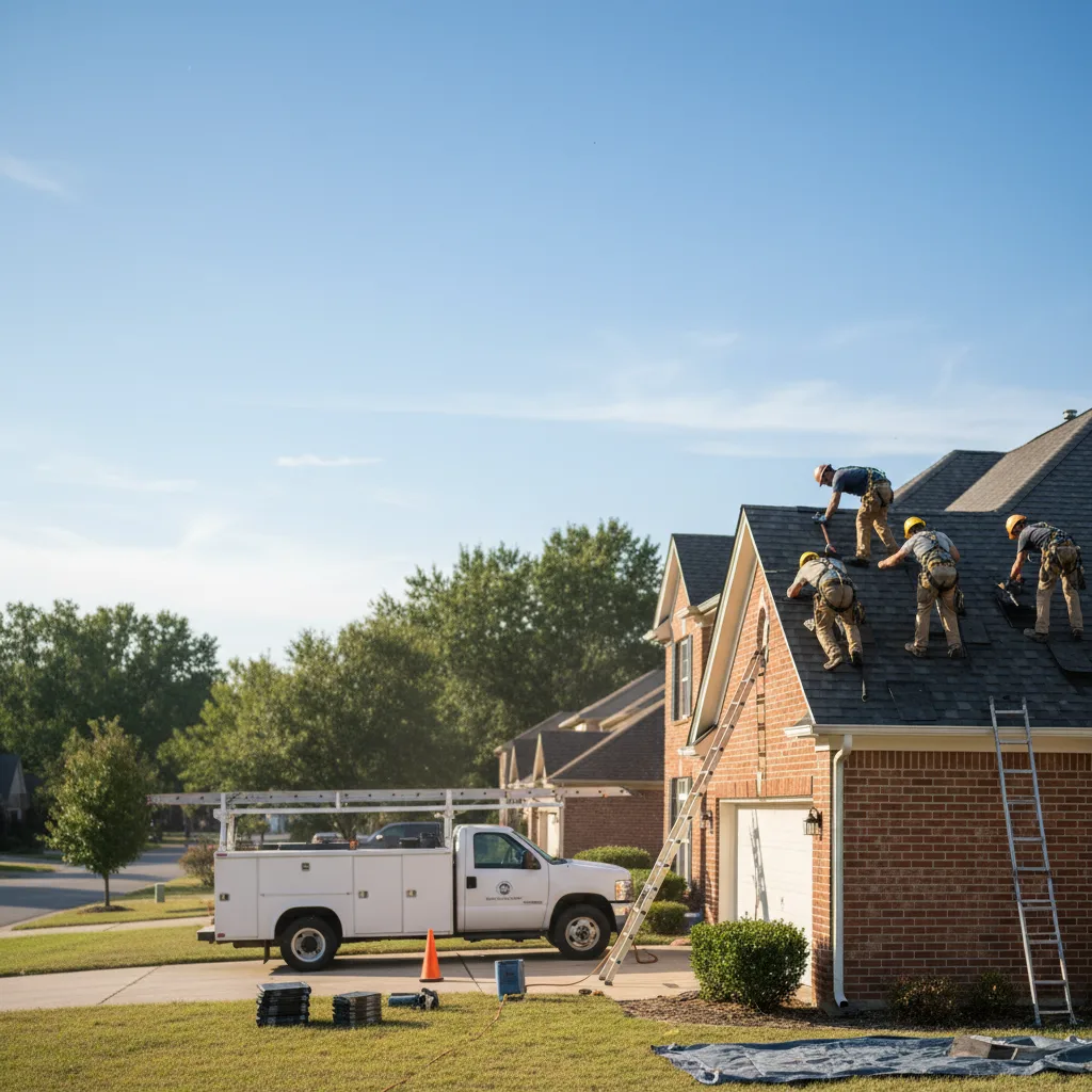 Roof Repair in May